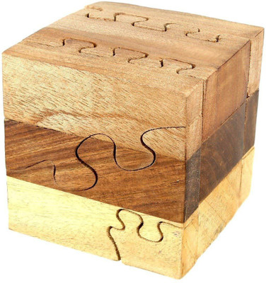 

Craftpoint Handmade Wood Jigsaw Puzzle Cube Wooden Puzzle Games for Adults and Kids(1 Pieces)