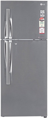 

LG 260 L Frost Free Double Door 4 Star Convertible Refrigerator(Shiny Steel, GL-T292RPZN)