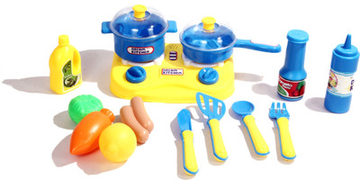 

Toys Bhoomi Ultimate 16 Piece Role play Kitchen Play Food Kids Toys for STEM Learning Games
