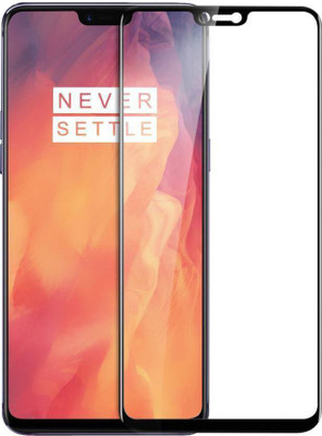 Express Buy Edge To Edge Tempered Glass for OnePlus 6(Pack of 1)