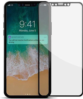 TECHSHIELD Edge To Edge Tempered Glass for Apple iPhone X(Pack of 1)