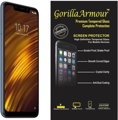 Gorilla Armour Impossible Screen Guard for POCO F1(Pack of 1)