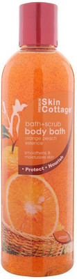Skin Cottage ORANGE AND PEACH BODY SCRUB 400ML Scrub(400 ml)