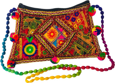 

Lelys Women Casual Multicolor Cotton Sling Bag