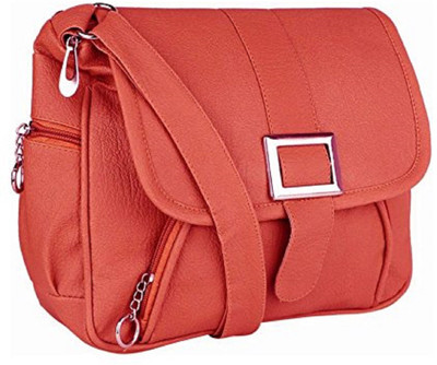

Maxpro Girls Casual Red Flex Sling Bag