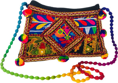 

Lelys Women Casual Multicolor Cotton Sling Bag