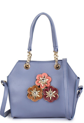 

Style Villaz Women Casual Blue Leatherette Sling Bag