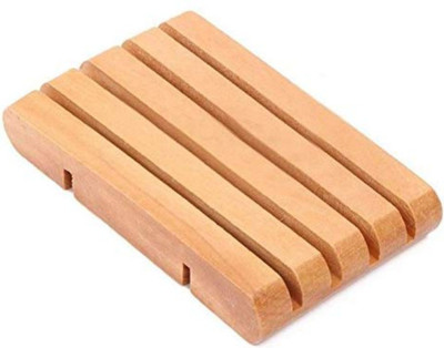 

NAKODAENTERPRISES Square box wooden soap cesh(wood finish)