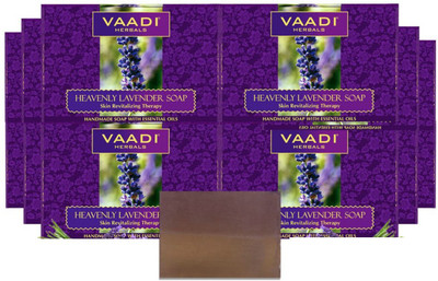 

Vaadi Herbals Heavenly Lavender Soap with Rosemary Extract (75 Gms)(75 g, Pack of 12)