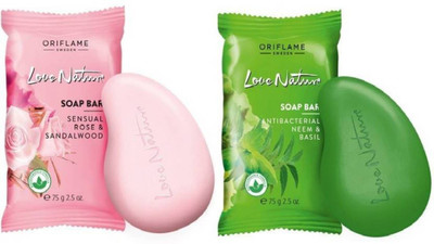 

Oriflame Sweden Neem & Rose Soap(150 g, Pack of 2)