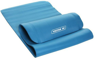 

Vector X PVC Multicolor 10 mm Yoga Mat, Blue