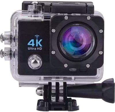 

AVIKA Sport Action Wi-Fi 4K Waterproof Sports Action Camera 4K Ultra HD, 16MP,2 inch LCD Display with Action Camera 1080p 2-inch LCD 140 Degree Wide Angle Lens Sports and Action Camera(Black, 720 MP), Black;silver