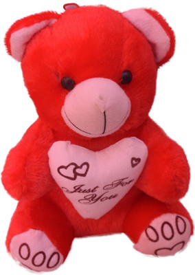 

Red Ballons Red Super Soft Teddy Bear (Just For You) - 10 cm(Red)
