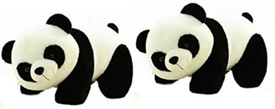 

Red Ballons Panda Combo of 2 - 10 cm(Multicolor)