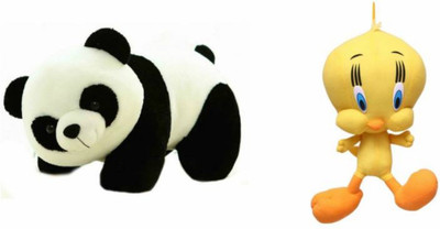 

Red Ballons Combo of Twitty and Panda - 10 cm(Multicolor)