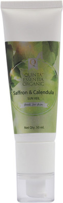 

Quinta Essentia Organic Saffron & Calendula Sunveil ( SunScreen) - SPF 50(50 g)