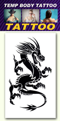 

smilendeal Smilendeal_T2506 Dragon Temp Body Tattoo(Dragon)
