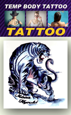 

smilendeal Smilendeal_TB0077 Tiger Temp Body Big Size Tattoo(Tiger)