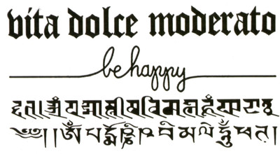 

smilendeal Smilendeal_T2548 Be Happy Temp Body Tattoo(Be Happy)