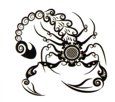 

smilendeal Smilendeal_T2596 Scorpio Temp Body Tattoo(Scorpio)