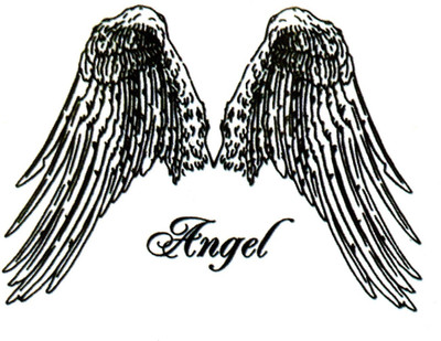 

smilendeal Smilendeal_T2585 Angel Temp Body Tattoo(Angel)