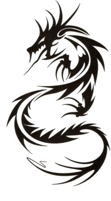 

smilendeal Smilendeal_T2519 Dragon Temp Body Tattoo(Dragon)