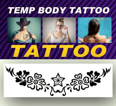 

smilendeal Smilendeal_TB0055 Smart Temp Body Big Size Tattoo(Smart)