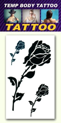 

smilendeal Smilendeal_T2484 Roses Temp Body Tattoo(Roses)