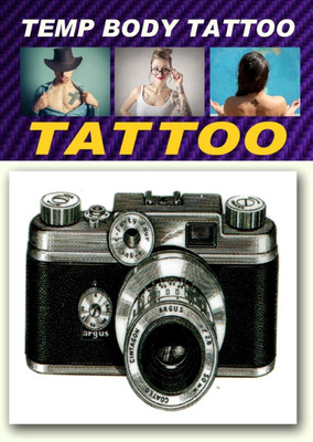 

smilendeal Smilendeal_T2465 Camera Temp Body Tattoo(Camera)