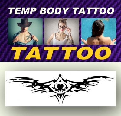 

smilendeal Smilendeal_TB0065 Smart Temp Body Big Size Tattoo(Smart)