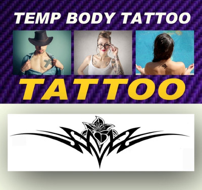 

smilendeal Smilendeal_TB0050 Smart Temp Body Big Size Tattoo(Smart)