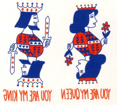 

smilendeal Smilendeal_T2503 King Queen Temp Body Tattoo(King Queen)