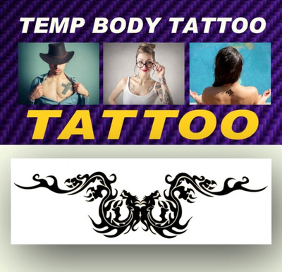 

smilendeal Smilendeal_TB0056 Dragon Temp Body Big Size Tattoo(Dragon)