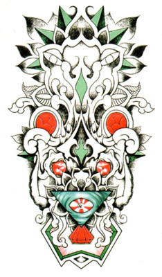 

smilendeal Smilendeal_T2542 Smart Temp Body Tattoo(Smart)