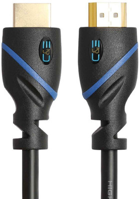 

CE TV-out Cable High Speed HDMI Supports Ethernet 3D and Audio Return 6 Feet(Black, For BluRay, 2 m)