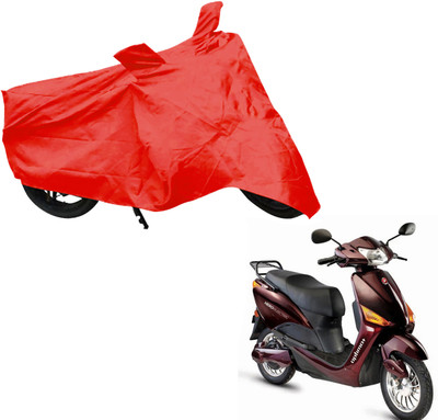 AUTO PEARL Two Wheeler Cover for Hero(Electric, Red)
