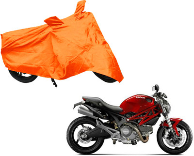 AUTO PEARL Two Wheeler Cover for Ducati(Monster 795, Orange)