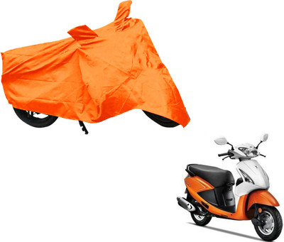 AUTO PEARL Two Wheeler Cover for Hero(Pleasure, Orange)