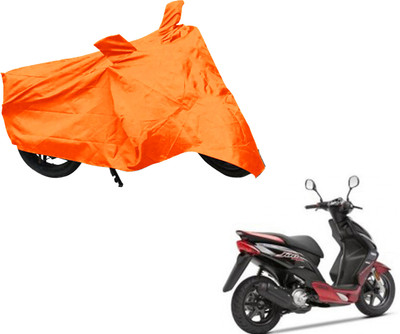 AUTO PEARL Two Wheeler Cover for Yamaha(Jog R, Orange)