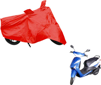 AUTO PEARL Two Wheeler Cover for Indus(Yo Xplor, Red)