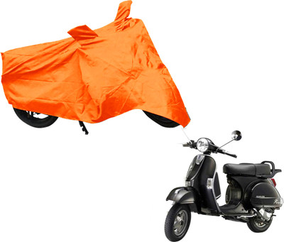 AUTO PEARL Two Wheeler Cover for LML(Star Euro, Orange)