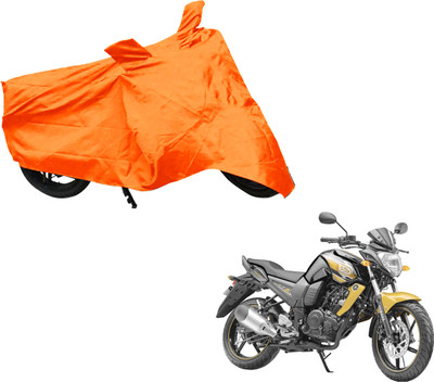 AUTO PEARL Two Wheeler Cover for Yamaha(FZ-S, Orange)
