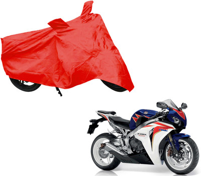 AUTO PEARL Two Wheeler Cover for Honda(CBR 1000RR, Red)