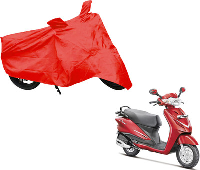 AUTO PEARL Two Wheeler Cover for Hero(Moto Corp Duet, Red)
