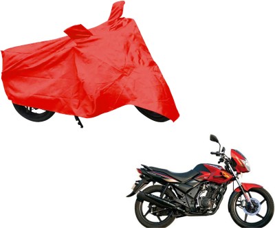 AUTO PEARL Two Wheeler Cover for TVS(Flame, Red)