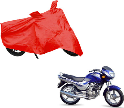 AUTO PEARL Two Wheeler Cover for TVS(Victor GLX, Red)