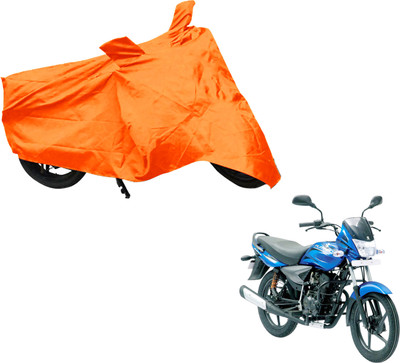 AUTO PEARL Two Wheeler Cover for Bajaj(Platina, Orange)