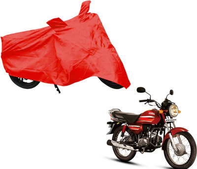 AUTO PEARL Two Wheeler Cover for Hero(CD deluxe, Red)