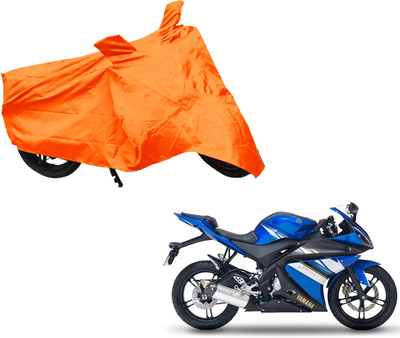 AUTO PEARL Two Wheeler Cover for Yamaha(YZF R15 S, Orange)