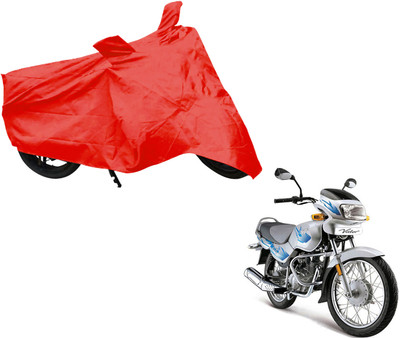 AUTO PEARL Two Wheeler Cover for TVS(Victor New, Red)